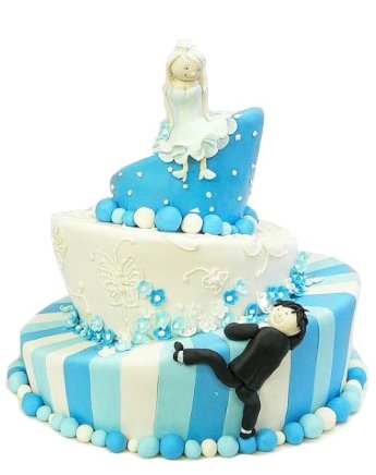 Торт жених и невеста