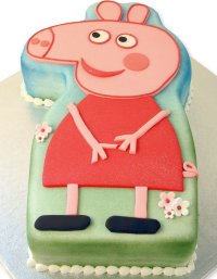 Торт в виде свинки Пеппа