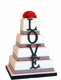 Свадебный торт Love